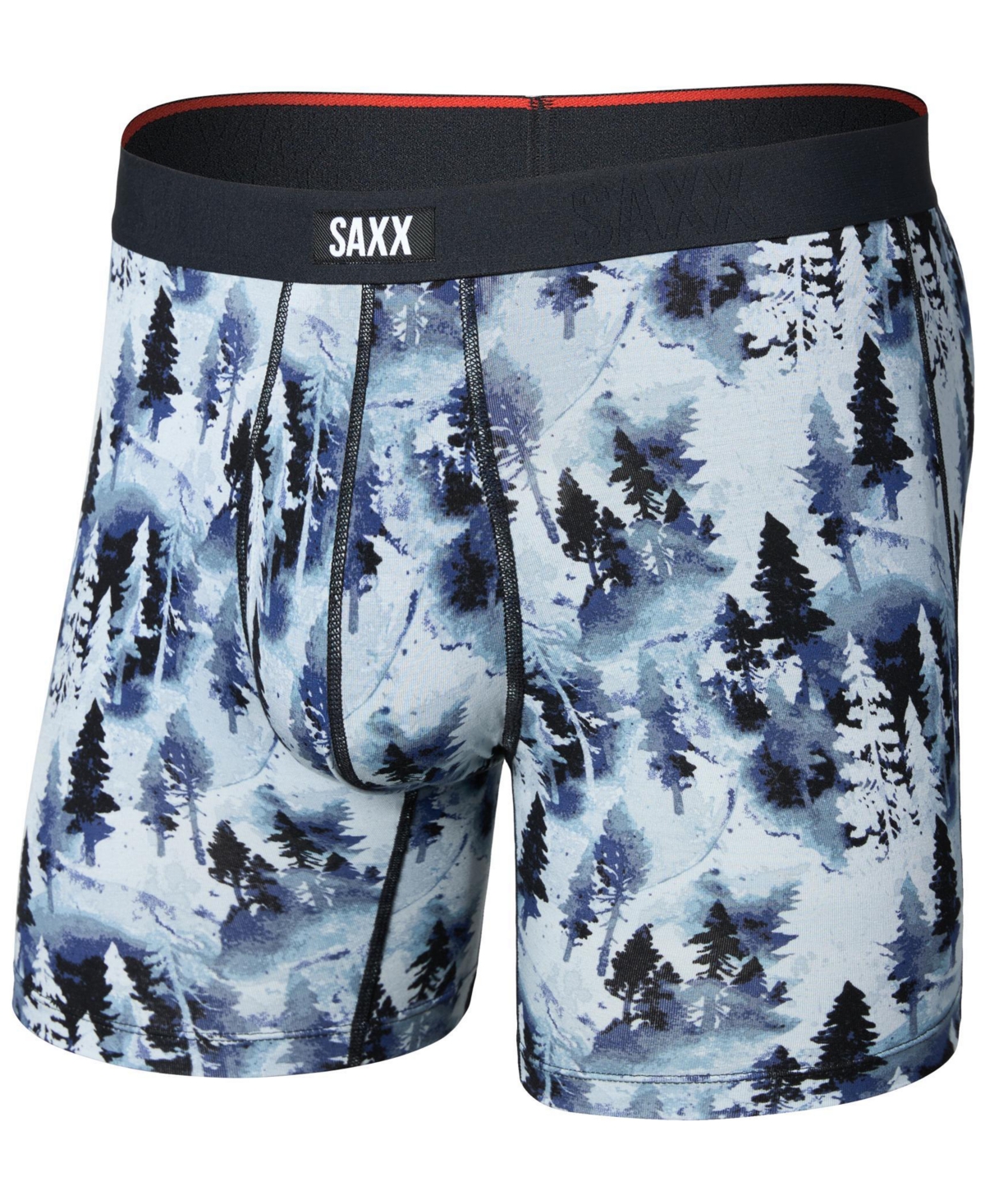 Saxx Men's Vibe Xtra Soft Comfort Fly Opening No-RideUp Leg Boxer Brief