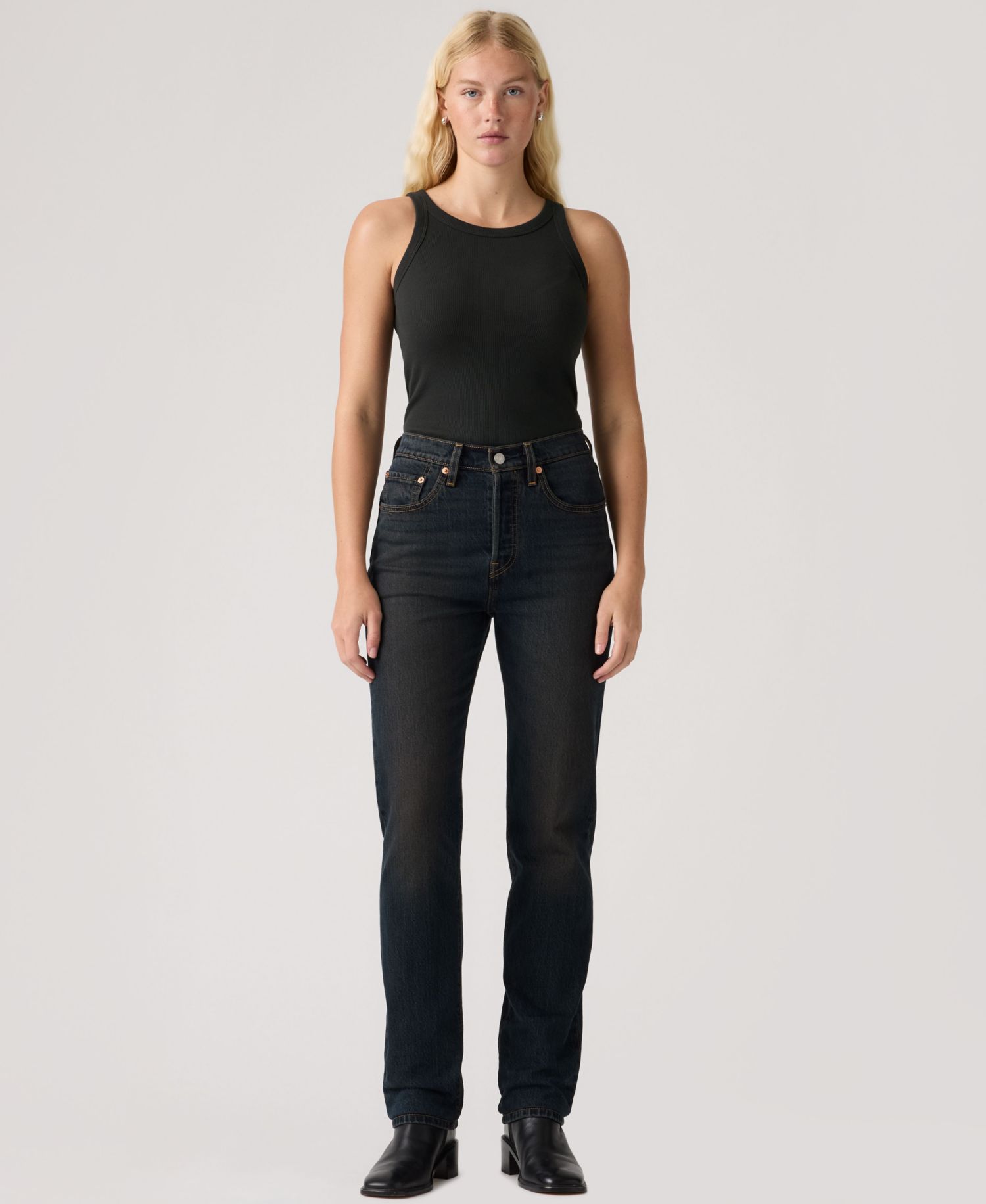 Trendy Plus Size 501 Original-Fit Straight-Leg Jeans
