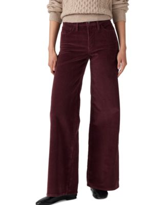 Corduroy 318 Shaping Wide-Leg Pants