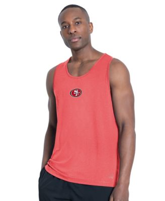 Men's Red San Francisco 49ers Energy Scoop Neck Tank Top