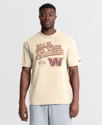 Men's Natural Washington Commanders Vintage Mod Blown Away Max90 T-Shirt