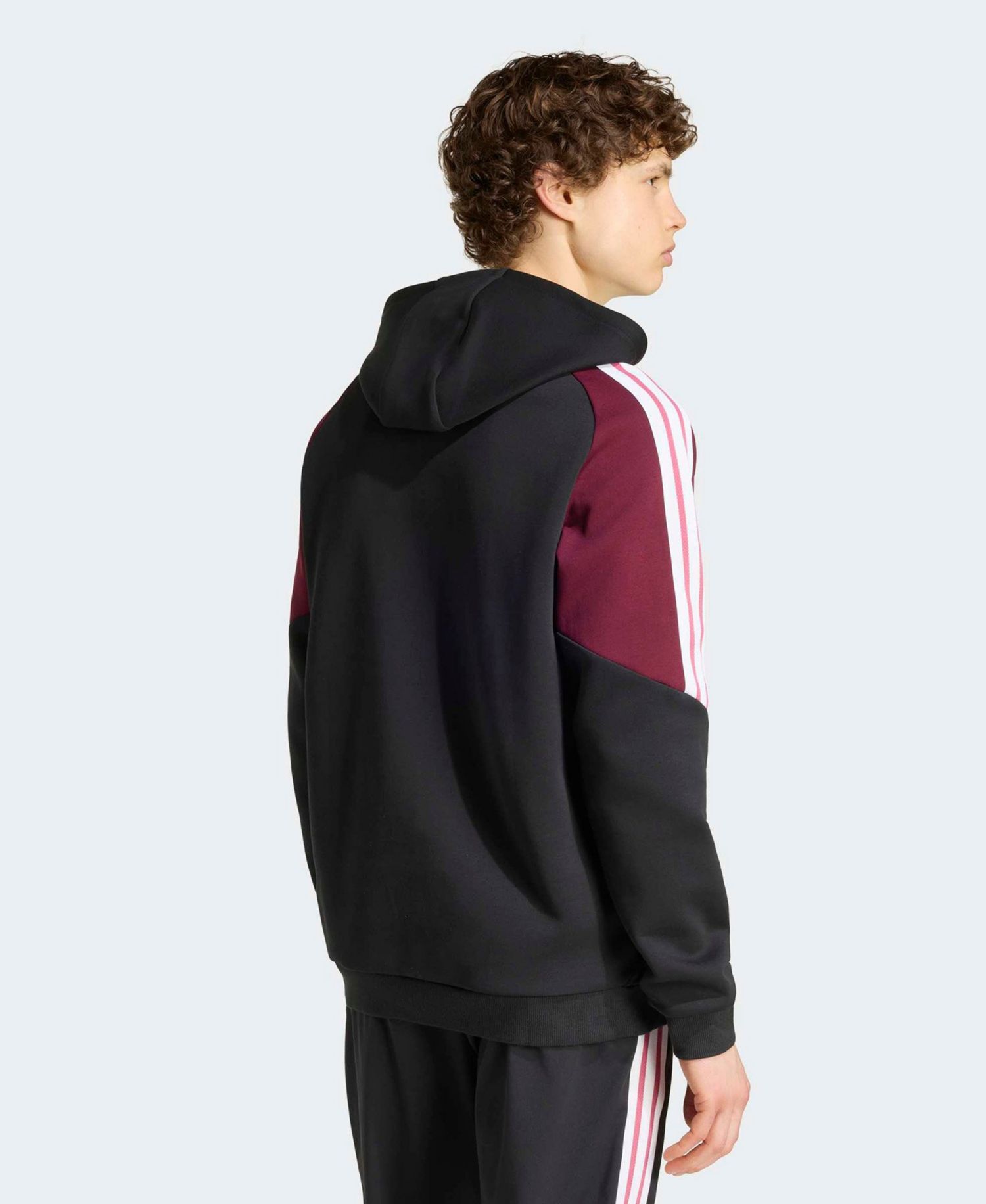Men's Black/Maroon All Blacks Hoodie