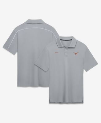 Men's Gray Texas Longhorns Par Dri-FIT Polo shirt