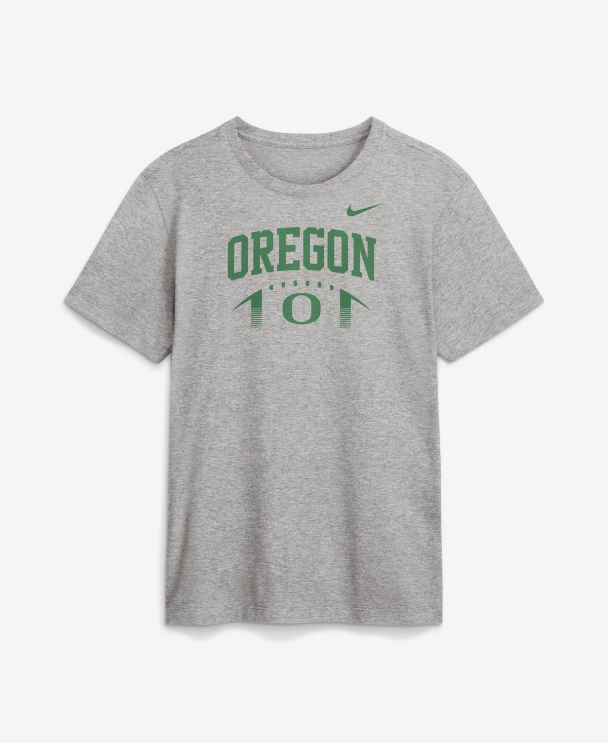 Nike Men's Heather Gray Oregon Ducks Primetime Football Icon T-Shirt