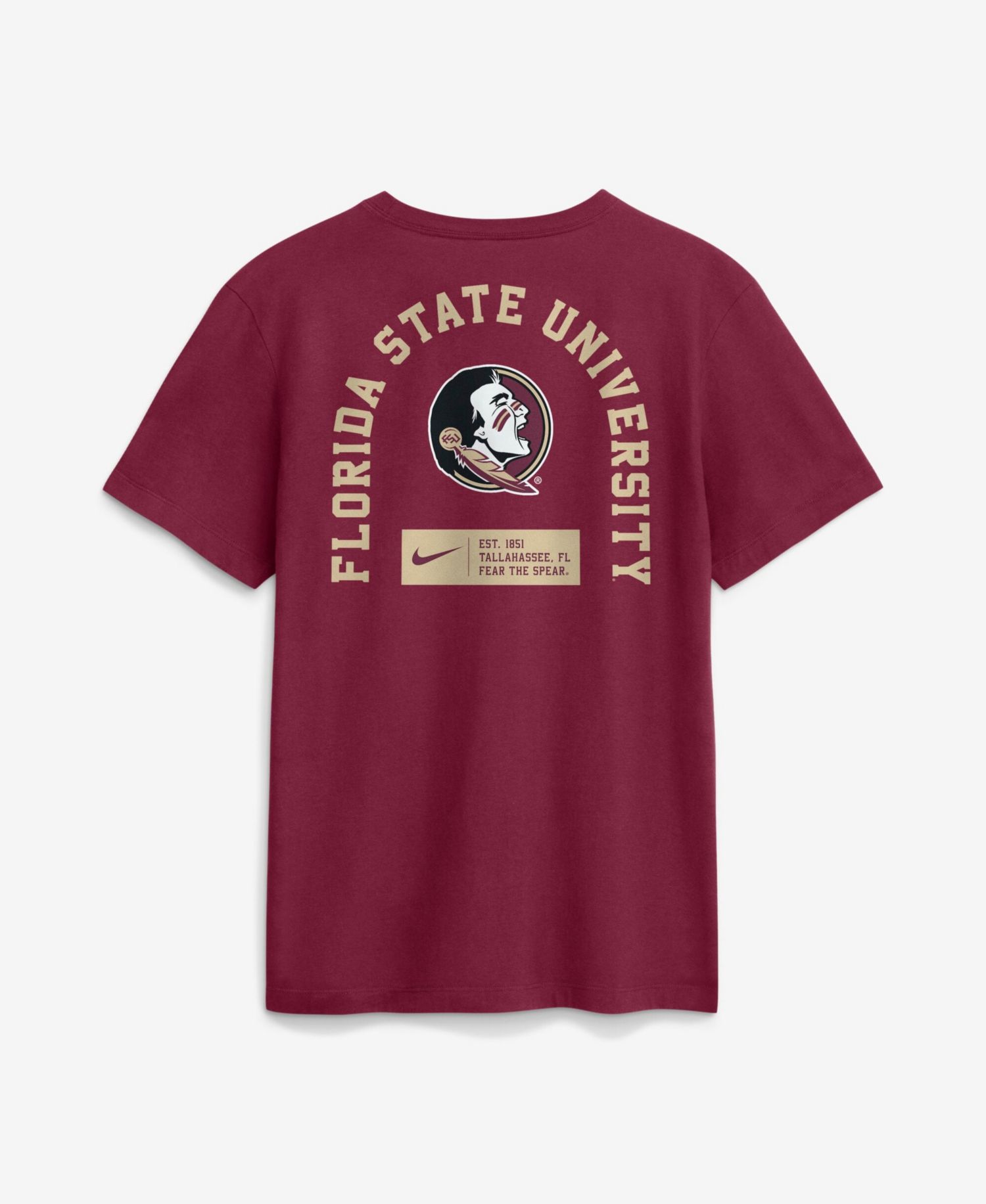 Men's Garnet Florida State Seminoles Primetime Crew T-Shirt