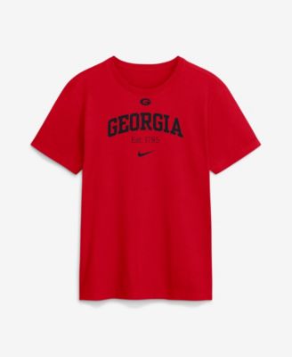 Men's Red Georgia Bulldogs Academic Arch T-Shirt