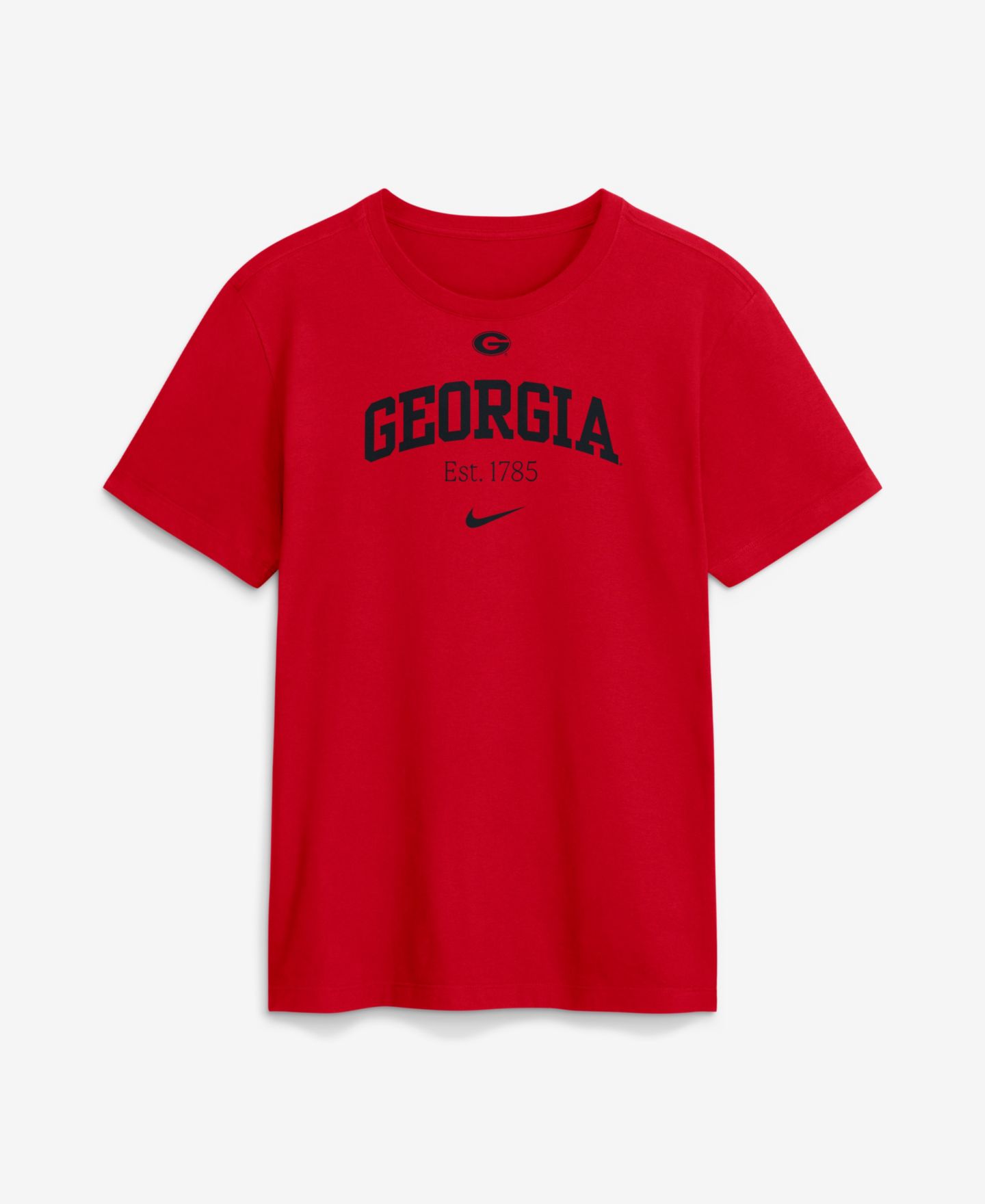 Мужская футболка Nike Red Georgia Bulldogs Academic Arch — фото 1