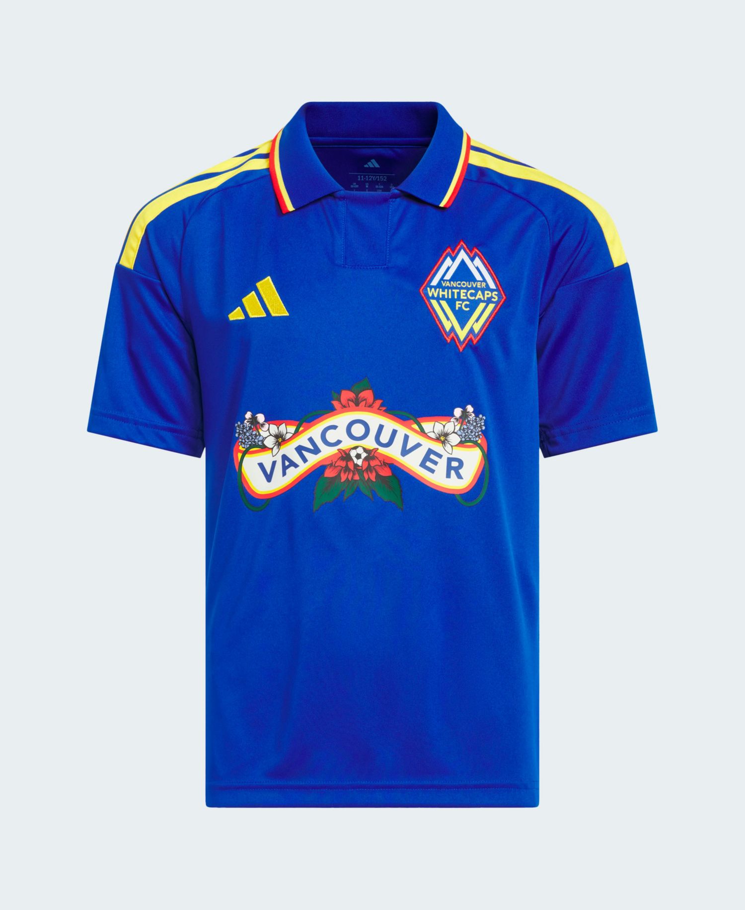 Big Boys and Girls Royal Vancouver Whitecaps FC 2026 Archive Replica Jersey