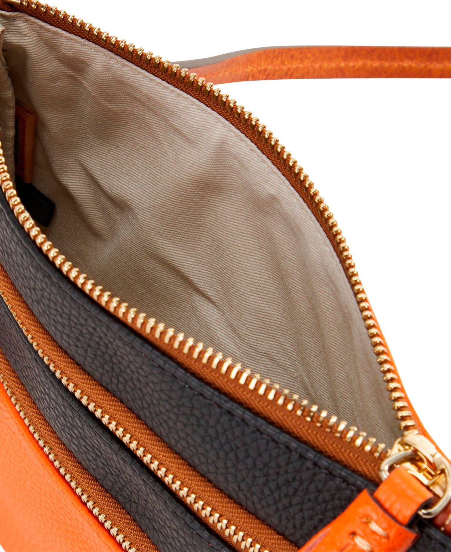 Женская сумка Dooney & Bourke Clemson Tigers Infield Triple Zip Crossbody Purse — фото 2