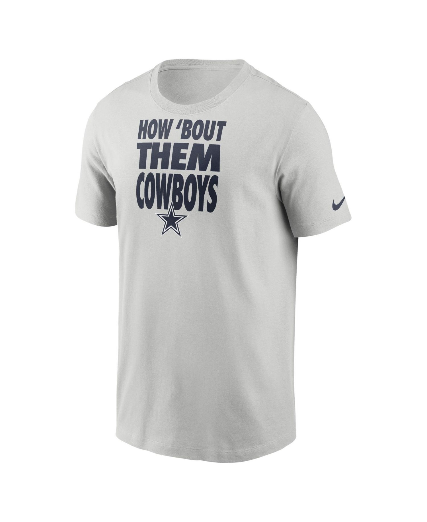 Men's Gray Dallas Cowboys We Run This T-Shirt