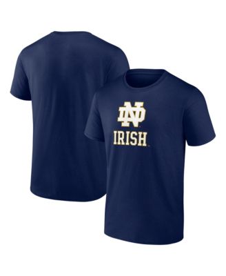 Men's Navy Notre Dame Fighting Irish Primary Logo T-Shirt