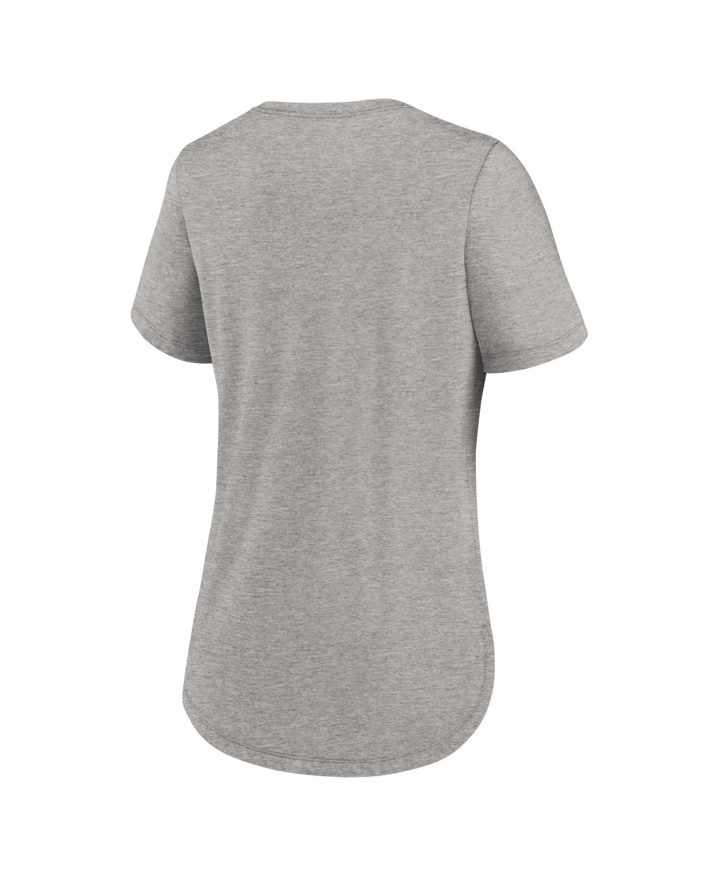 Женская футболка Nike Heather Gray Los Angeles Chargers Strong Safety Tri-Blend — фото 3