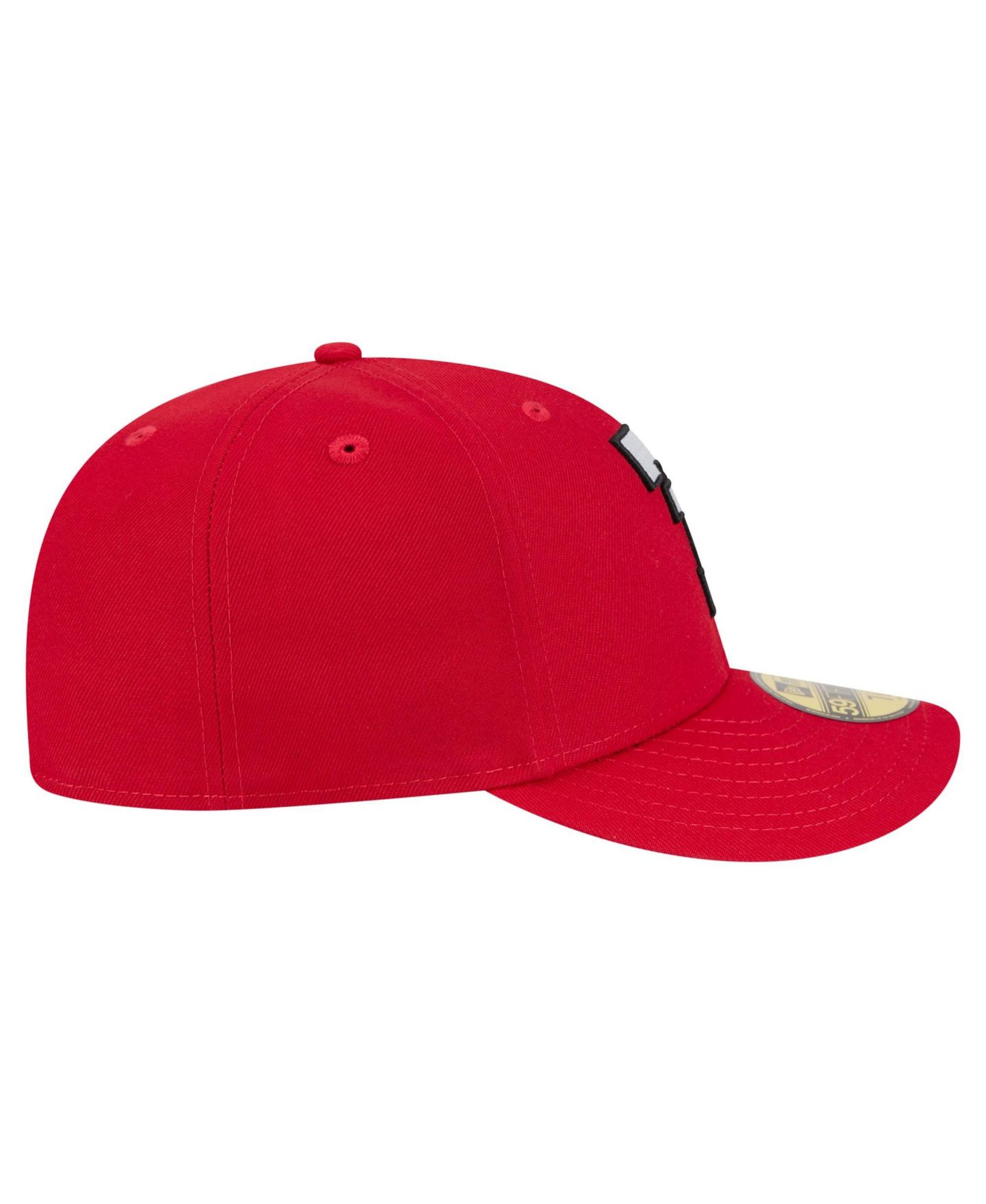 Мужская кепка New Era Red Texas Tech Red Raiders On-Field Baseball Fitted Hat — фото 3