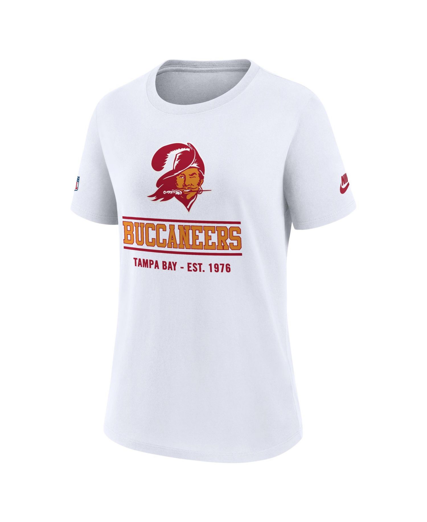 Women's White Tampa Bay Buccaneers Sideline Alt Dri-FIT T-Shirt