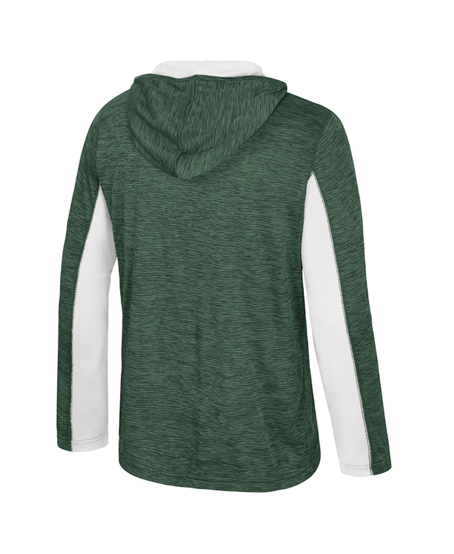 Men's Green Michigan State Spartans Always Sunny Quarter-Zip Hoodie