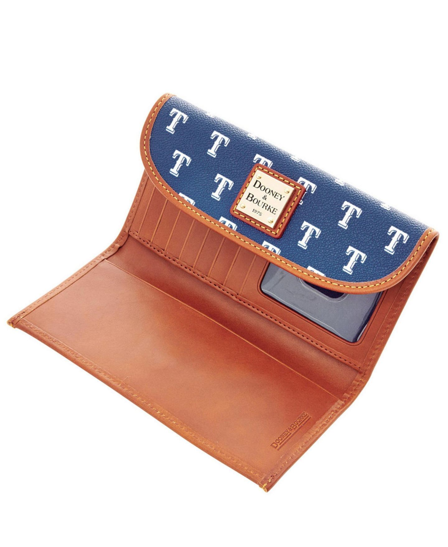 Женский клатч Dooney & Bourke Texas Rangers Team Color Continental Clutch — фото 3