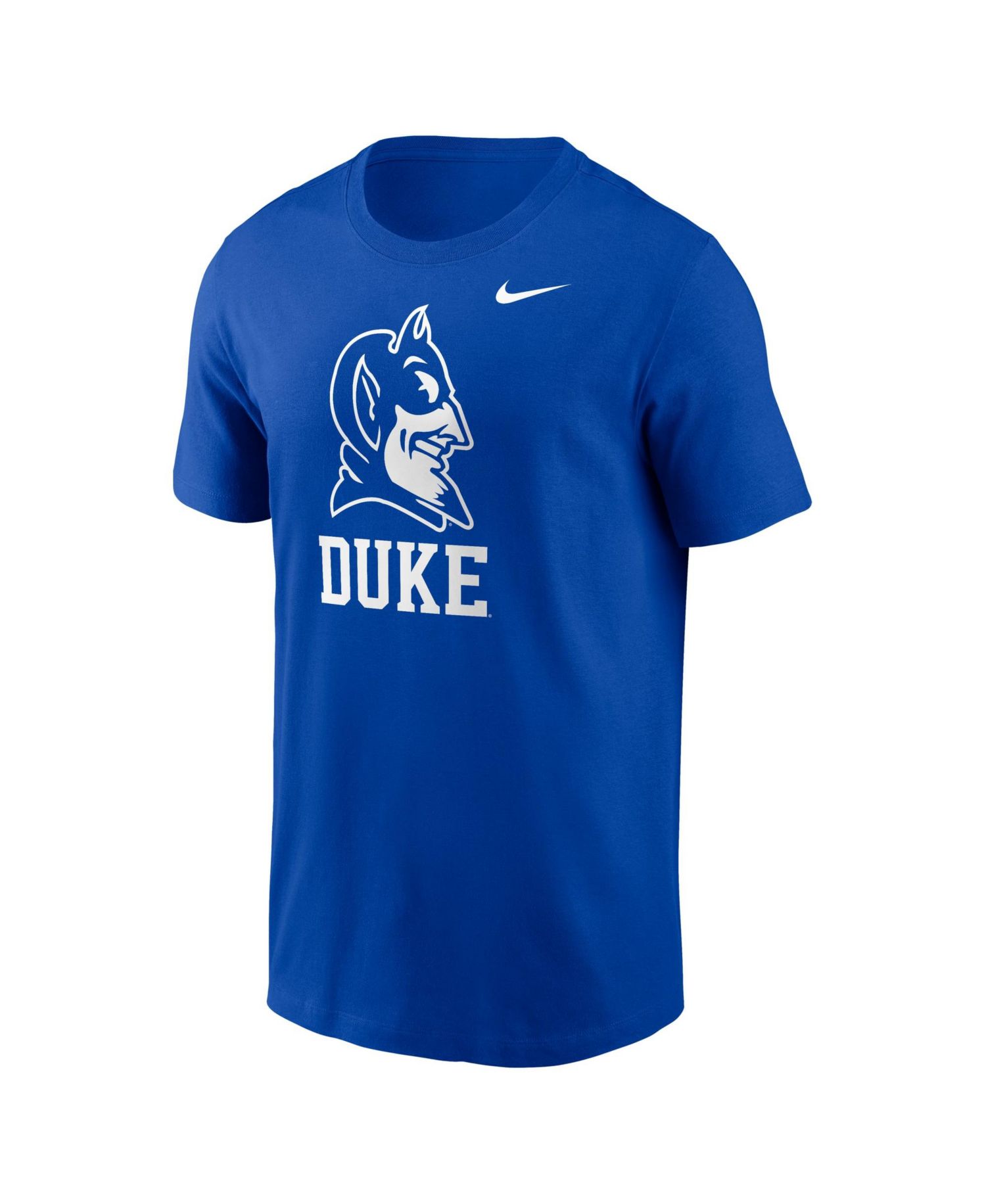Men's Royal Duke Blue Devils Primetime Logo Mantra T-Shirt