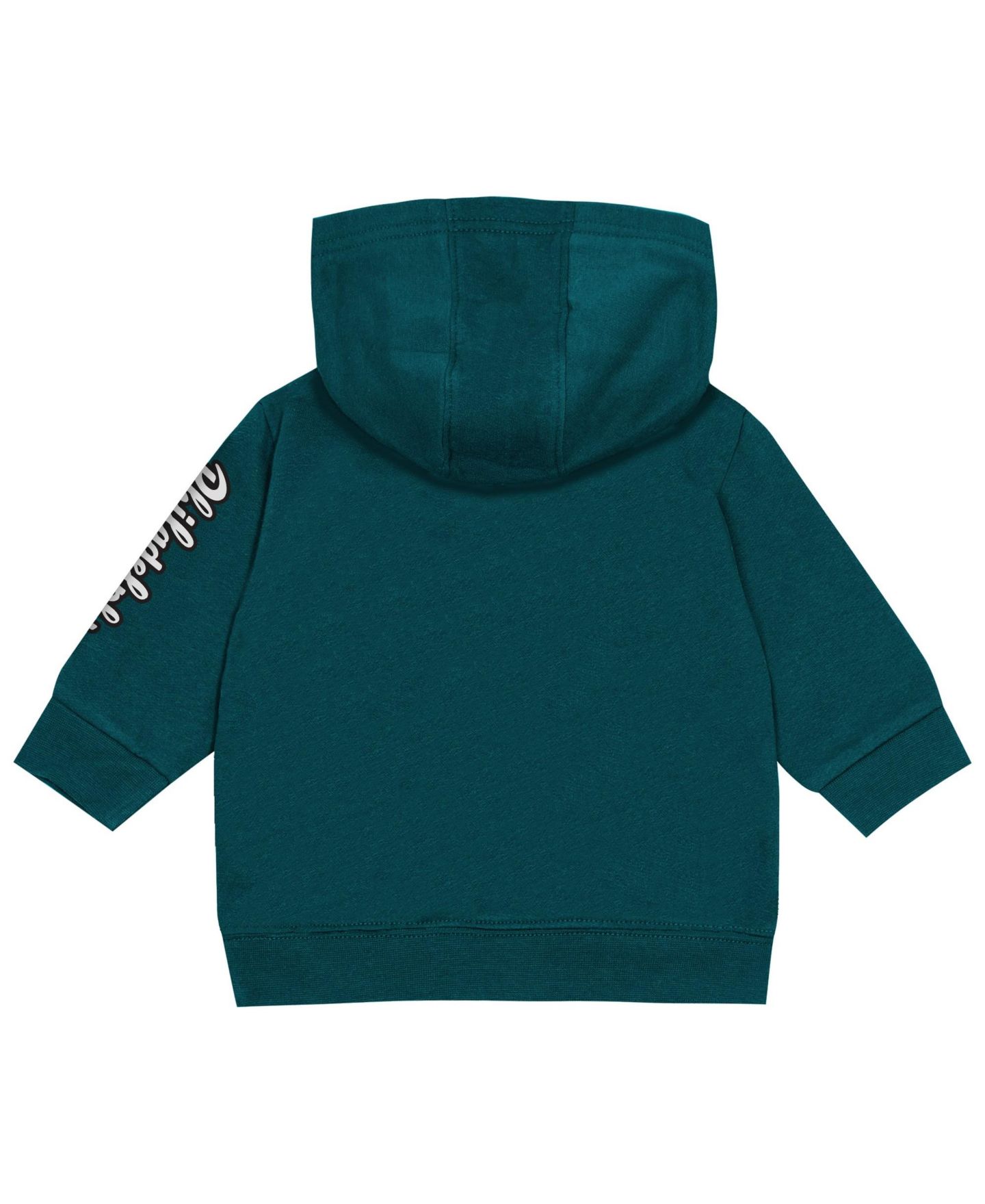 Комплекты Outerstuff Midnight Green Philadelphia Eagles Drive Stopper Hoodie & Pants Fleece Set для мальчиков-малышей — фото 4