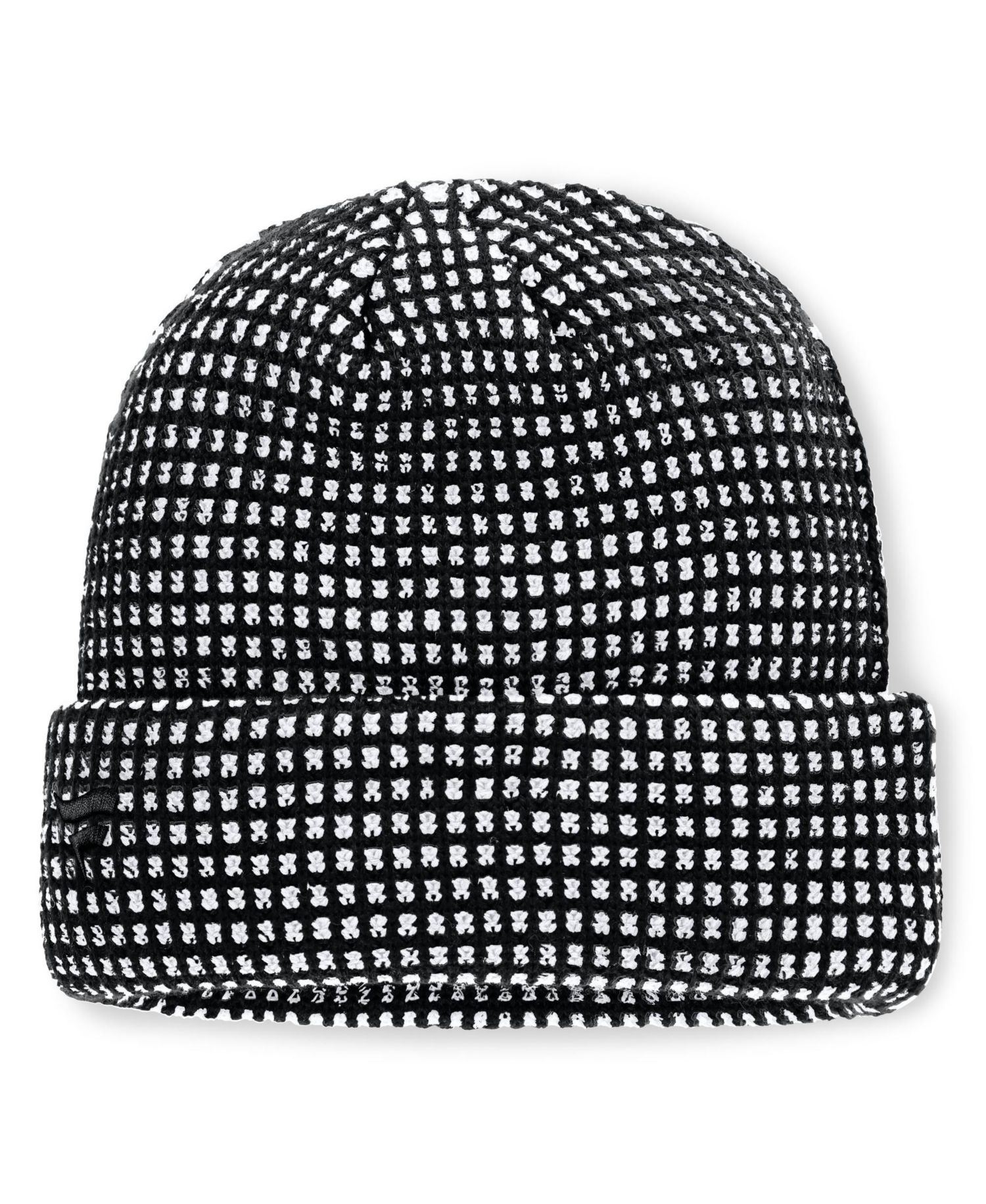 Men's Black Philadelphia Flyers Fundamental Scheme Ribbed Cuffed Knit Hat