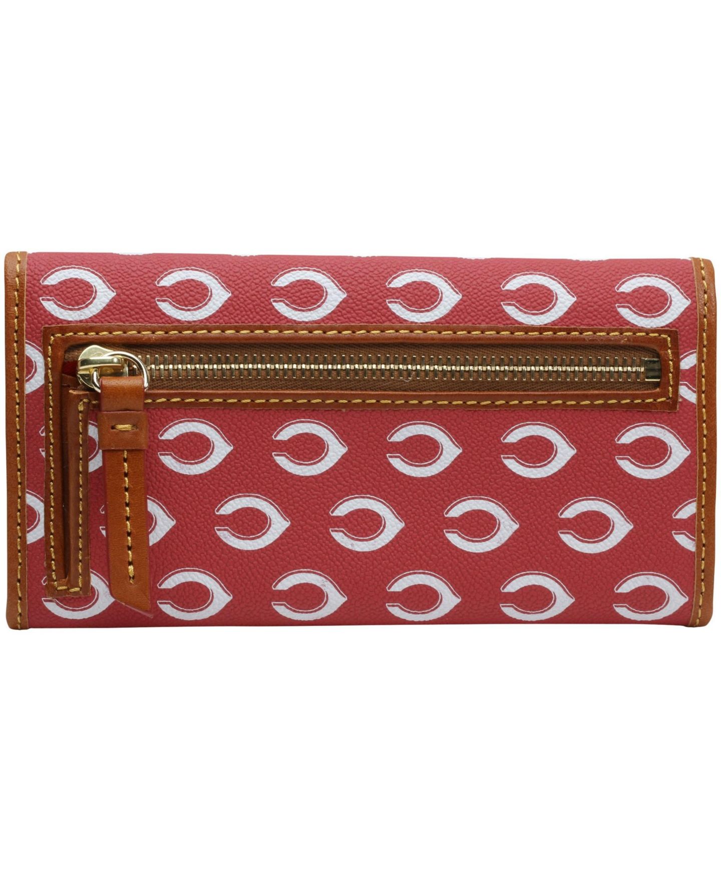 Женский клатч Dooney & Bourke Cincinnati Reds Team Color Continental Clutch — фото 4