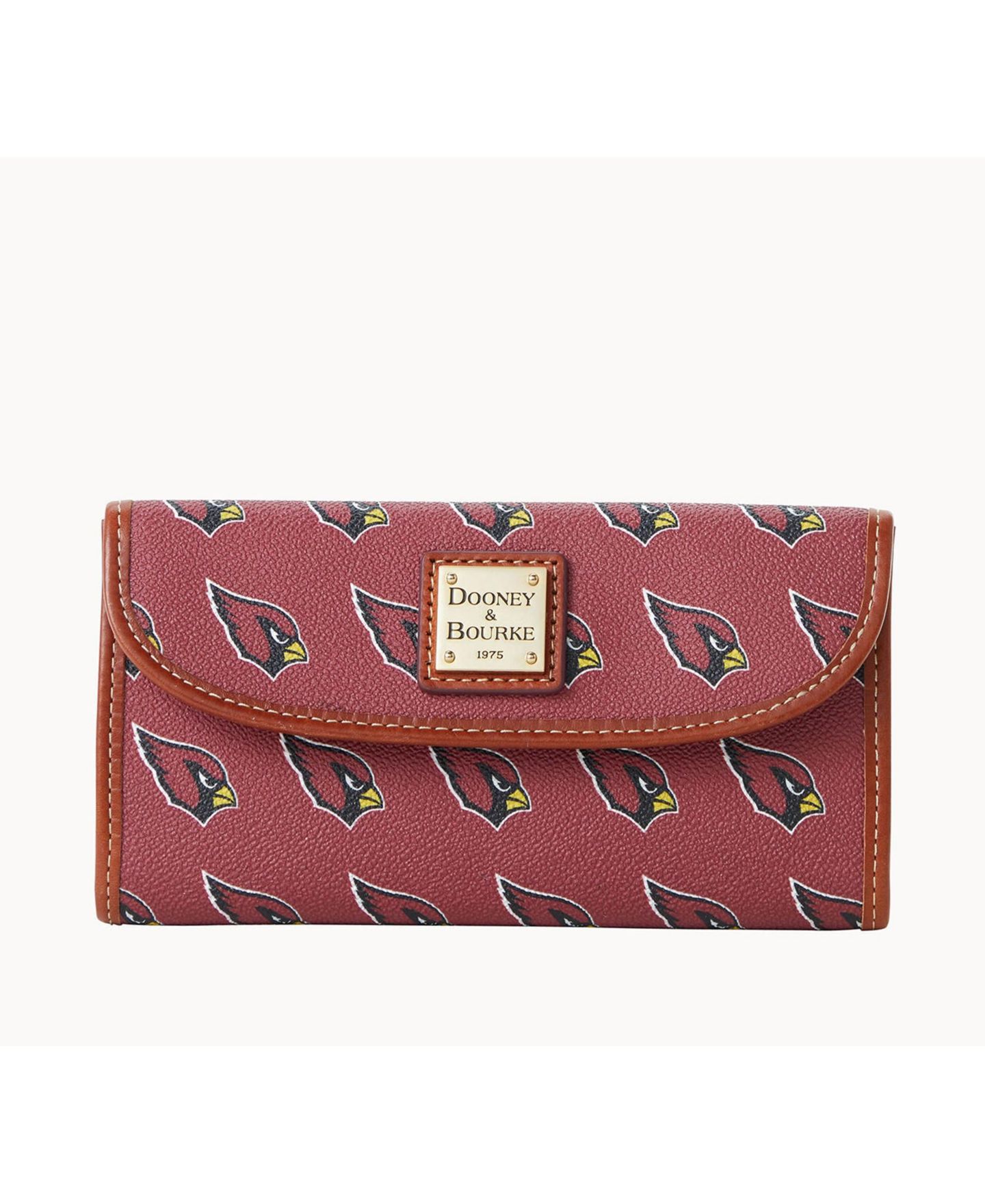 Женский клатч Dooney & Bourke Arizona Cardinals Team Color Continental Clutch — фото 1
