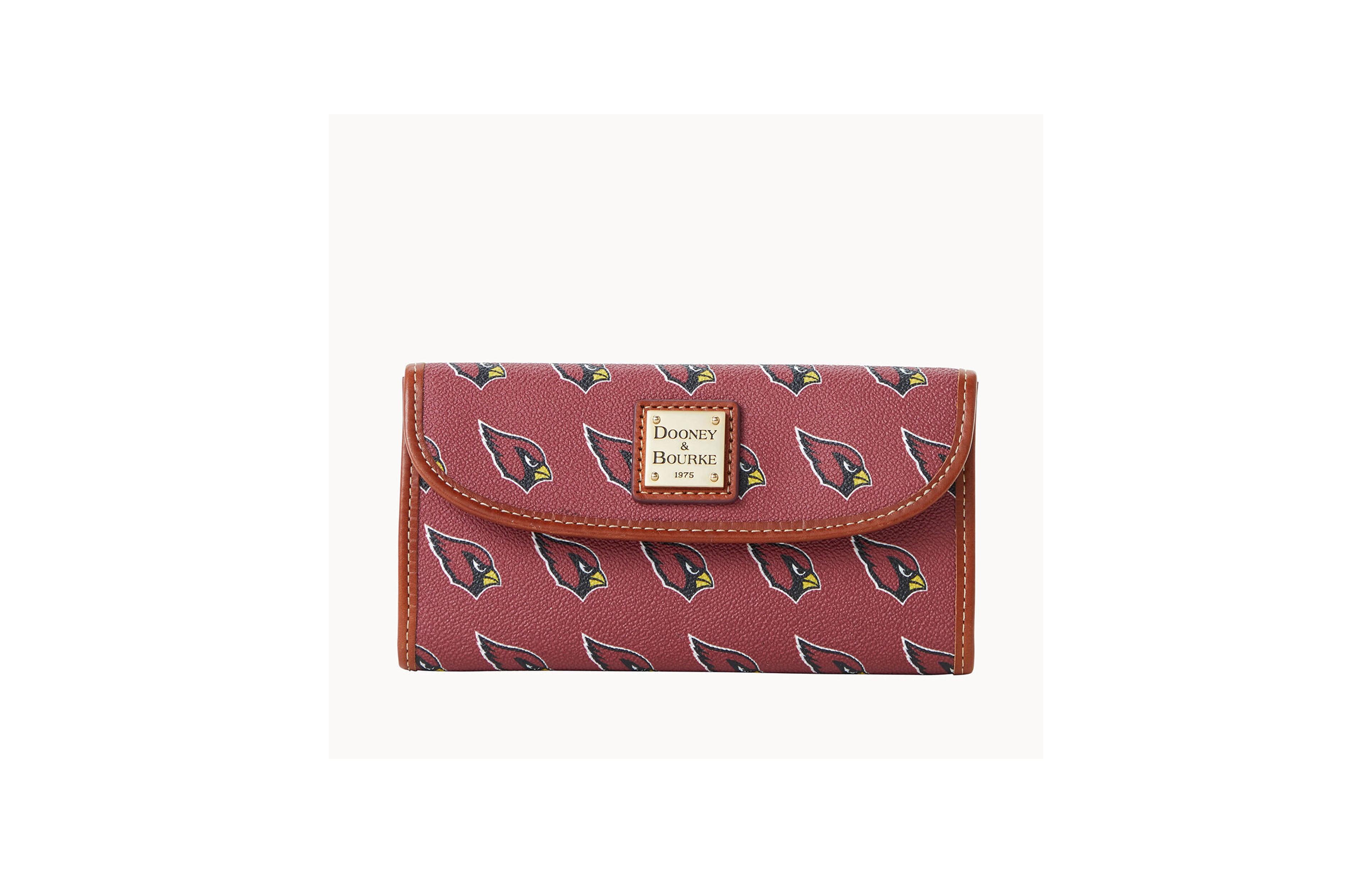 Dooney & Bourke Women's Dooney Bourke Arizona Cardinals Team Color Continental Clutch
