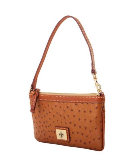 Женская сумка Dooney & Bourke New Orleans Saints Large Slim Wristlet