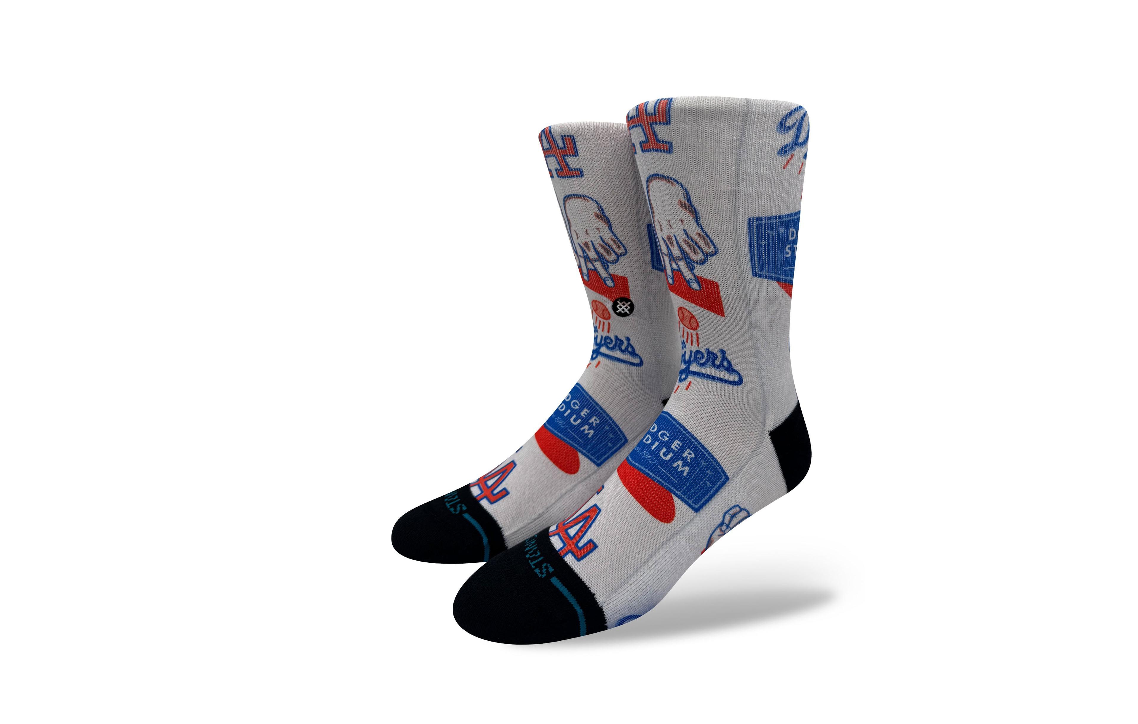 Stance Men's and Women's Los Angeles Dodgers Local Crew Socks