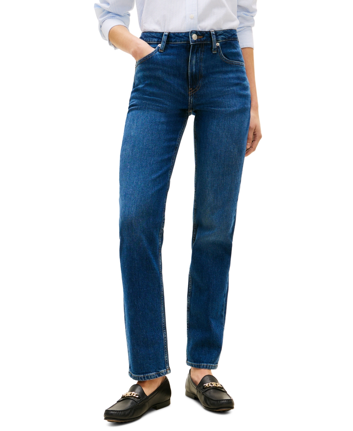 Tommy Hilfiger Women's Classic Straight Jeans