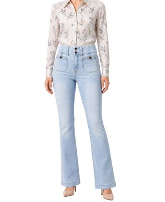 Women's High-Rise Tummy Tuck Bootcut Jeans