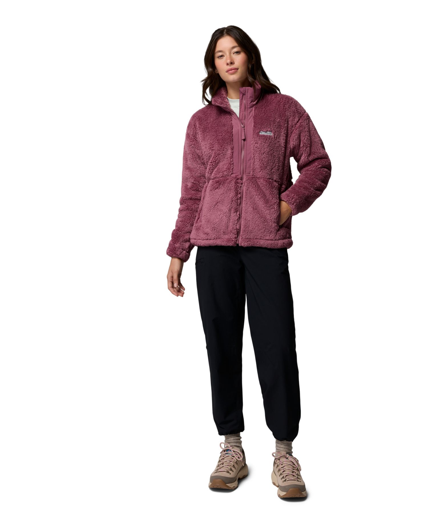 Women's Boundless Discovery Sherpa-Lined Fleece Stand-Collar Jacket