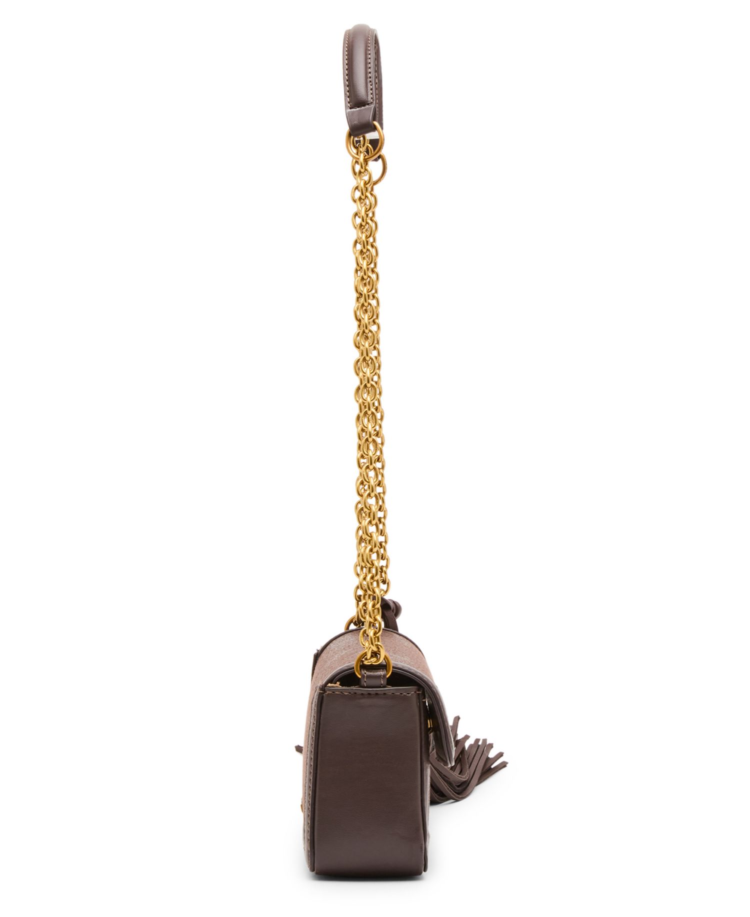 Chain Flap with Tassel Small Crossbody Shoulder Handbag