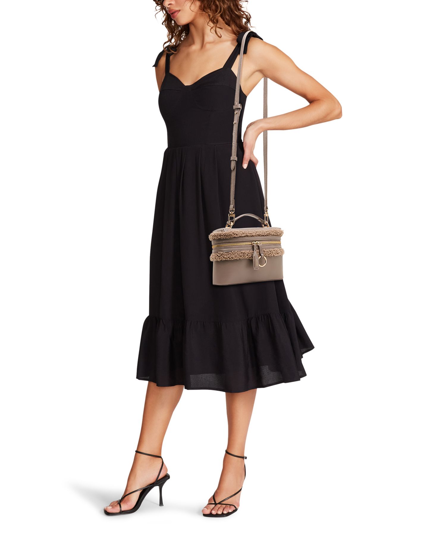 Women's Faux Sherpa Train Case