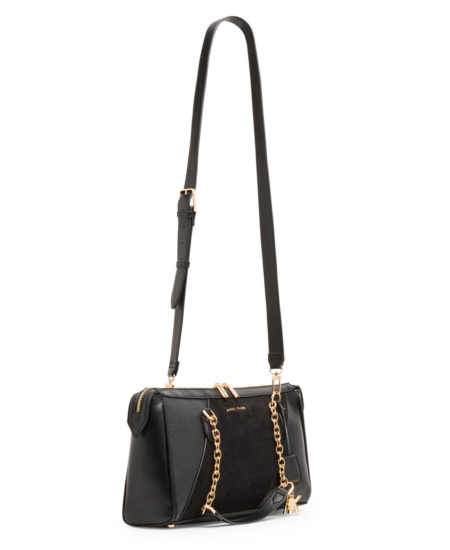 Convertible Strap Medium Satchel Handbag