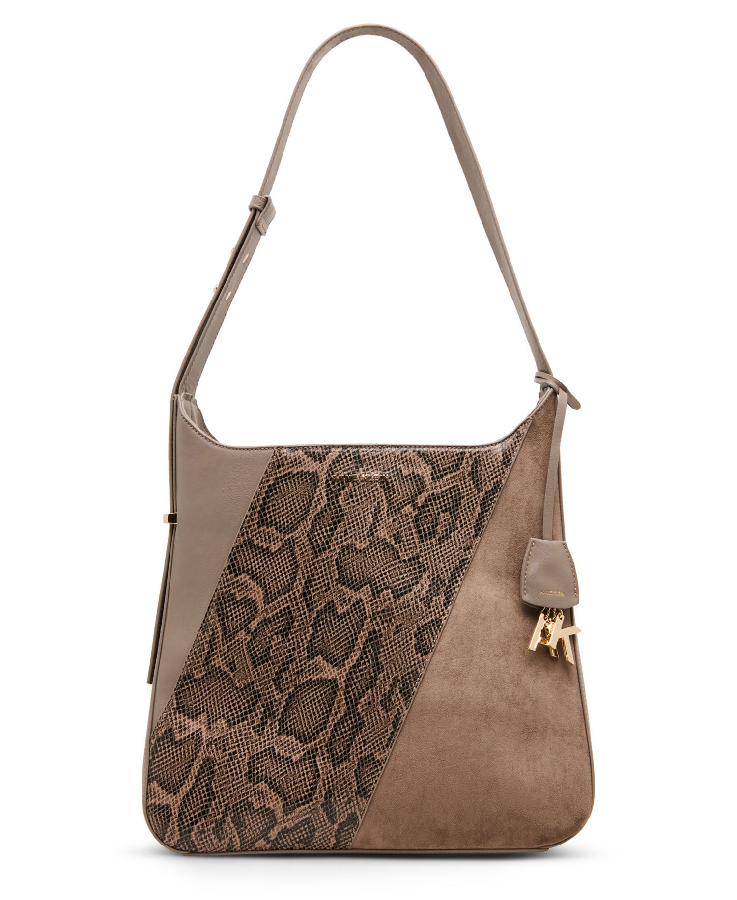 Large Multi-Pieced Hobo Handbag