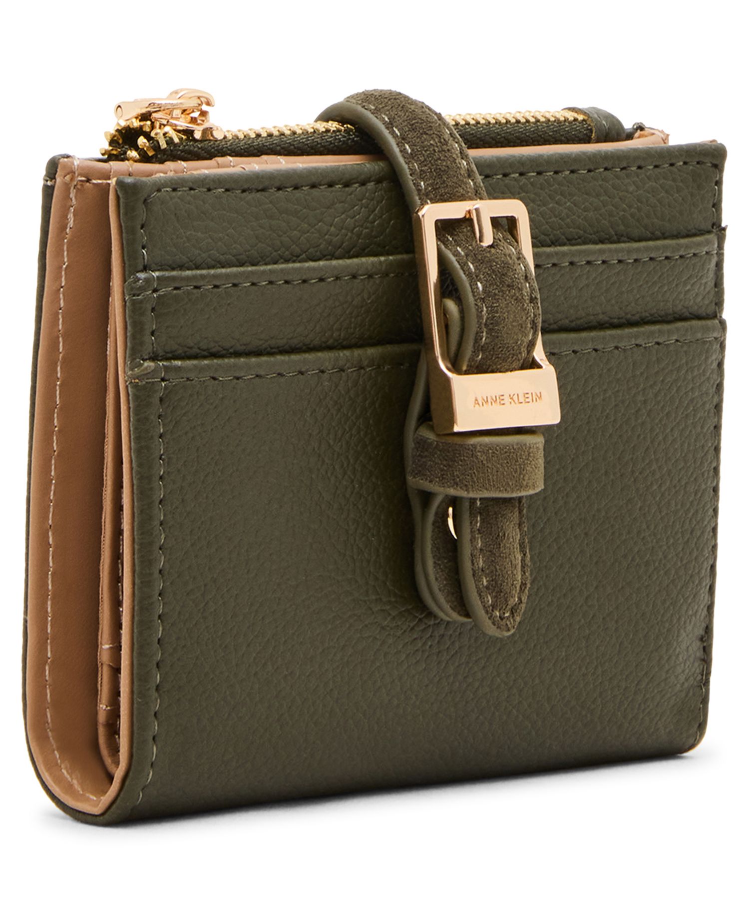 Boxed Buckled Bifold Wallet