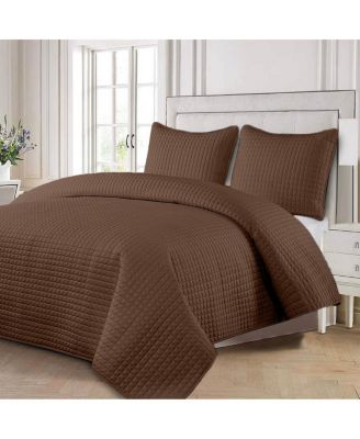 Checkered Quilts and Coverlet Set