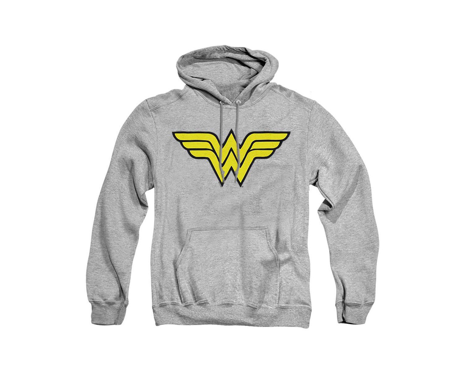 Men's Wonder Woman Logo Graphic Classic-Fit Pull-Over Hoodie