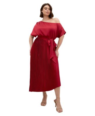 Women's Payton Pleat Midi Dress