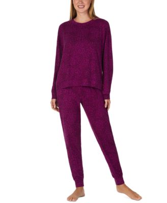 Women's Long-Sleeve Sweater Knit Pullover and Jogger Pants, 2-Piece Set