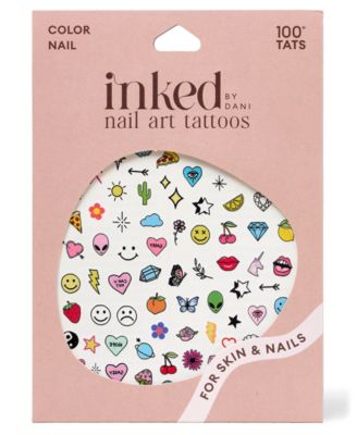 Color Nail Art Tattoos