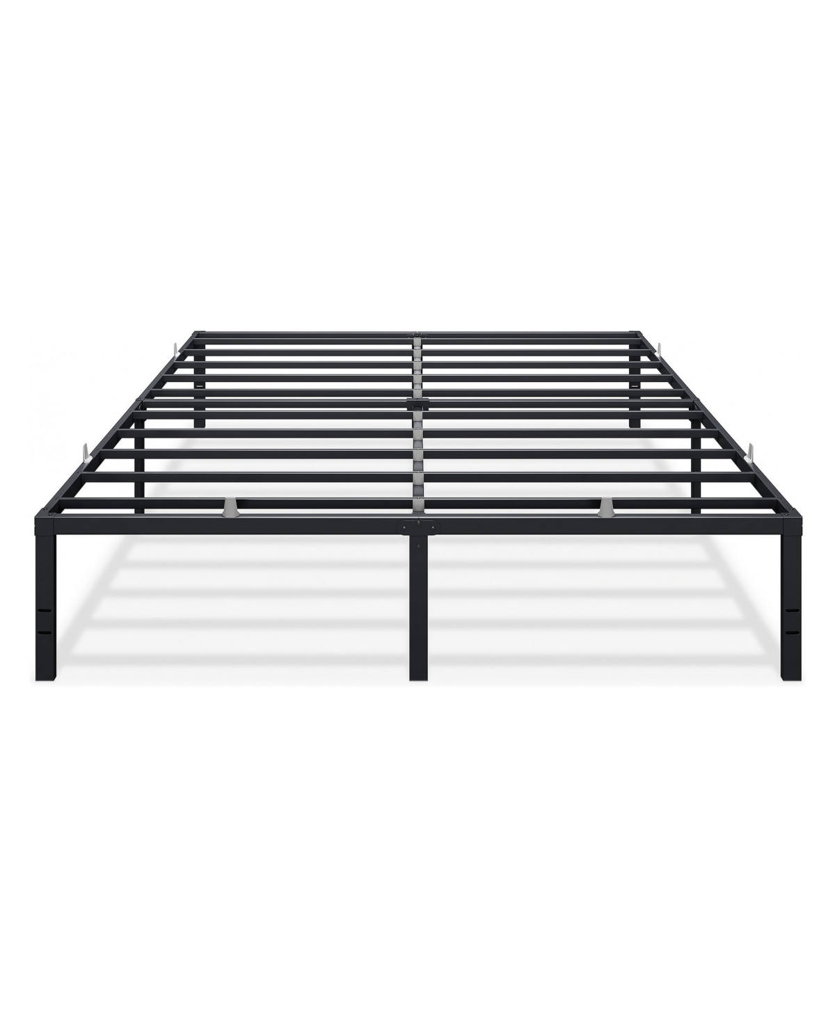 Slickblue Heavy Duty 18 Inch Metal Bed Frame with Steel Platform for Bedroom