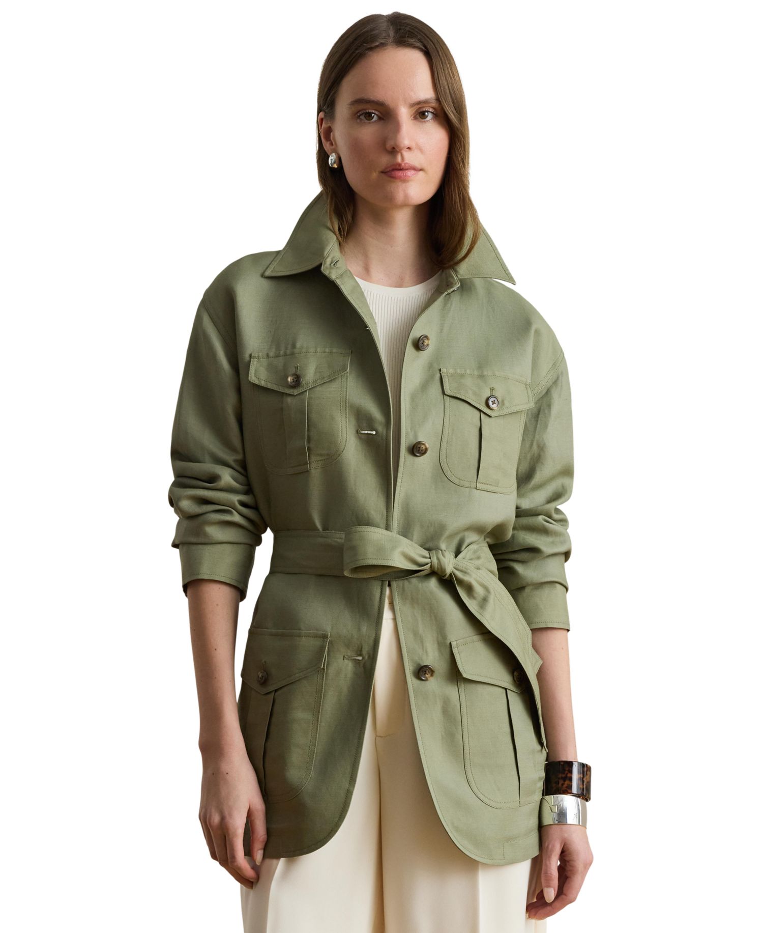 Women's Twill Field Spread Collar Jacket