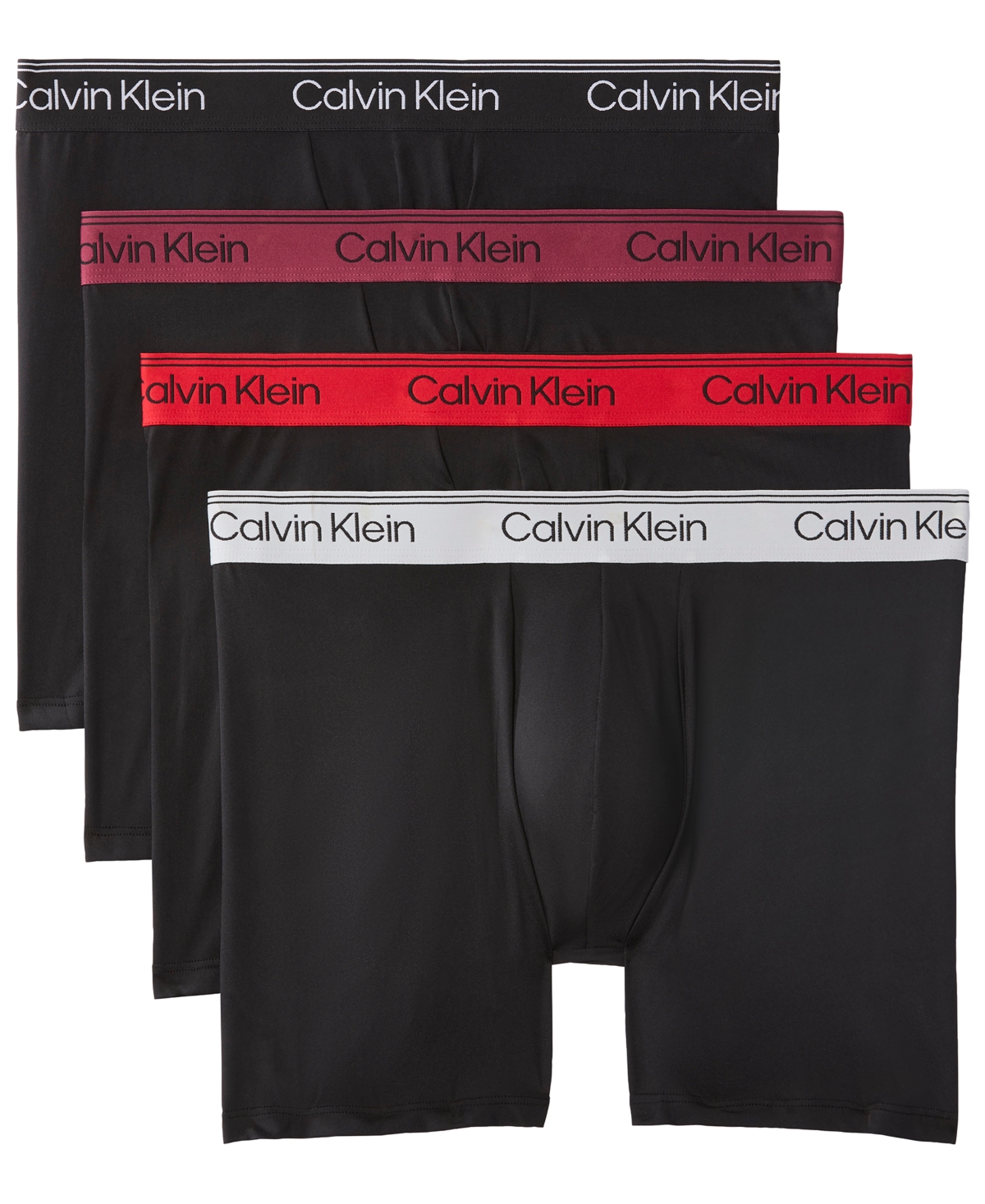 Calvin Klein Men's 4-Piece Micro Stretch Boxer Brief Set