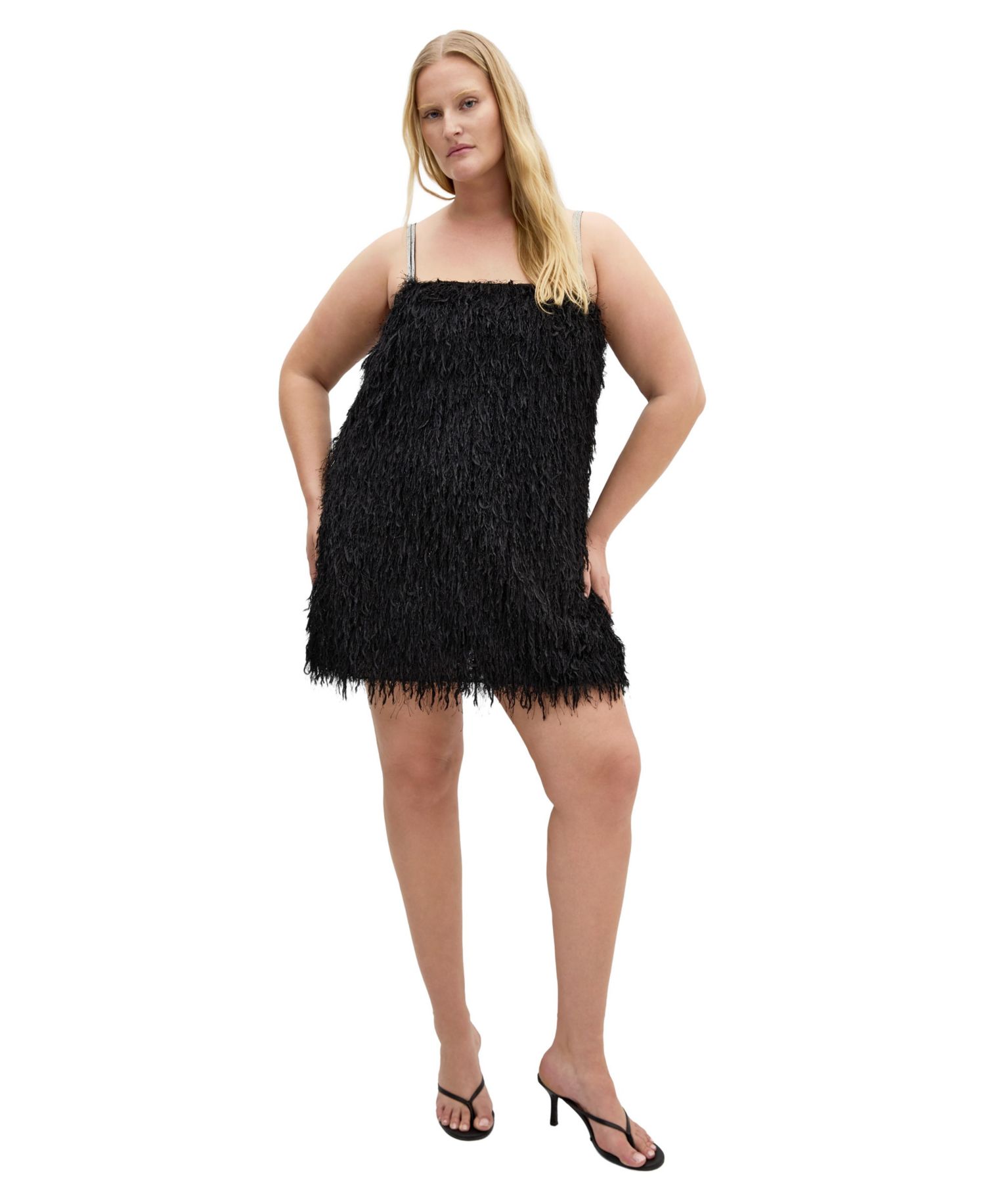 Women's Plus Size Faith Party Mini Dress