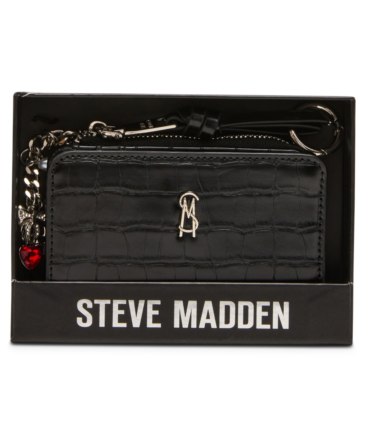 Steve Madden Sorella Snap Card Case Bifold Wallet