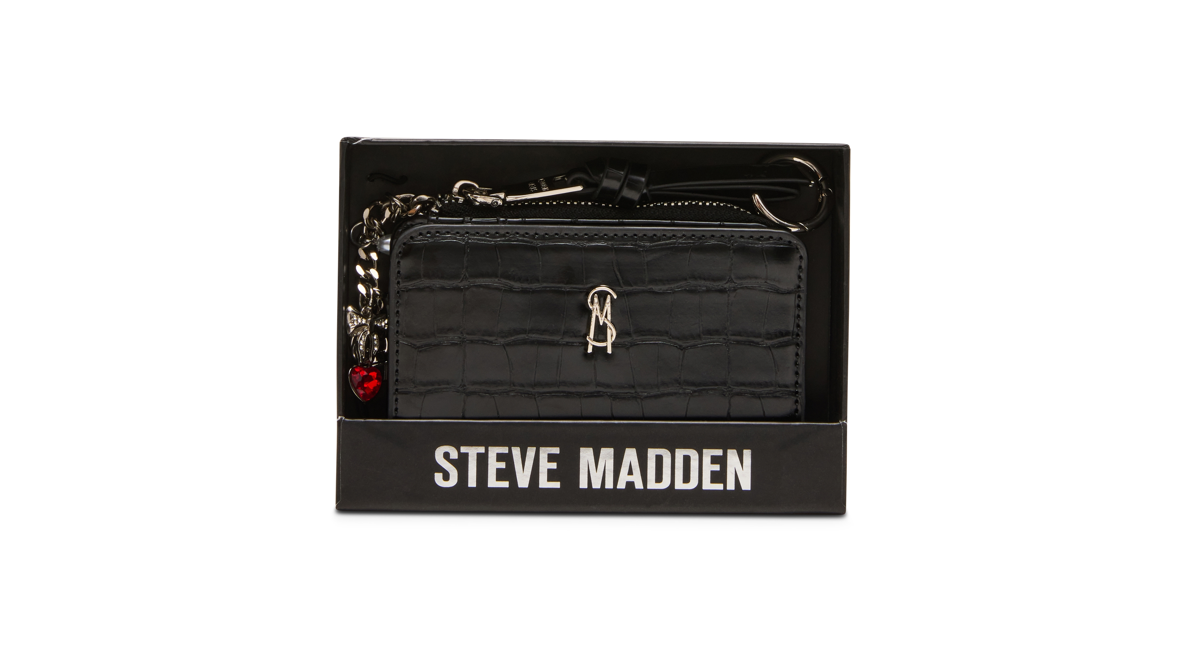 Steve Madden Sorella Snap Card Case Bifold Wallet
