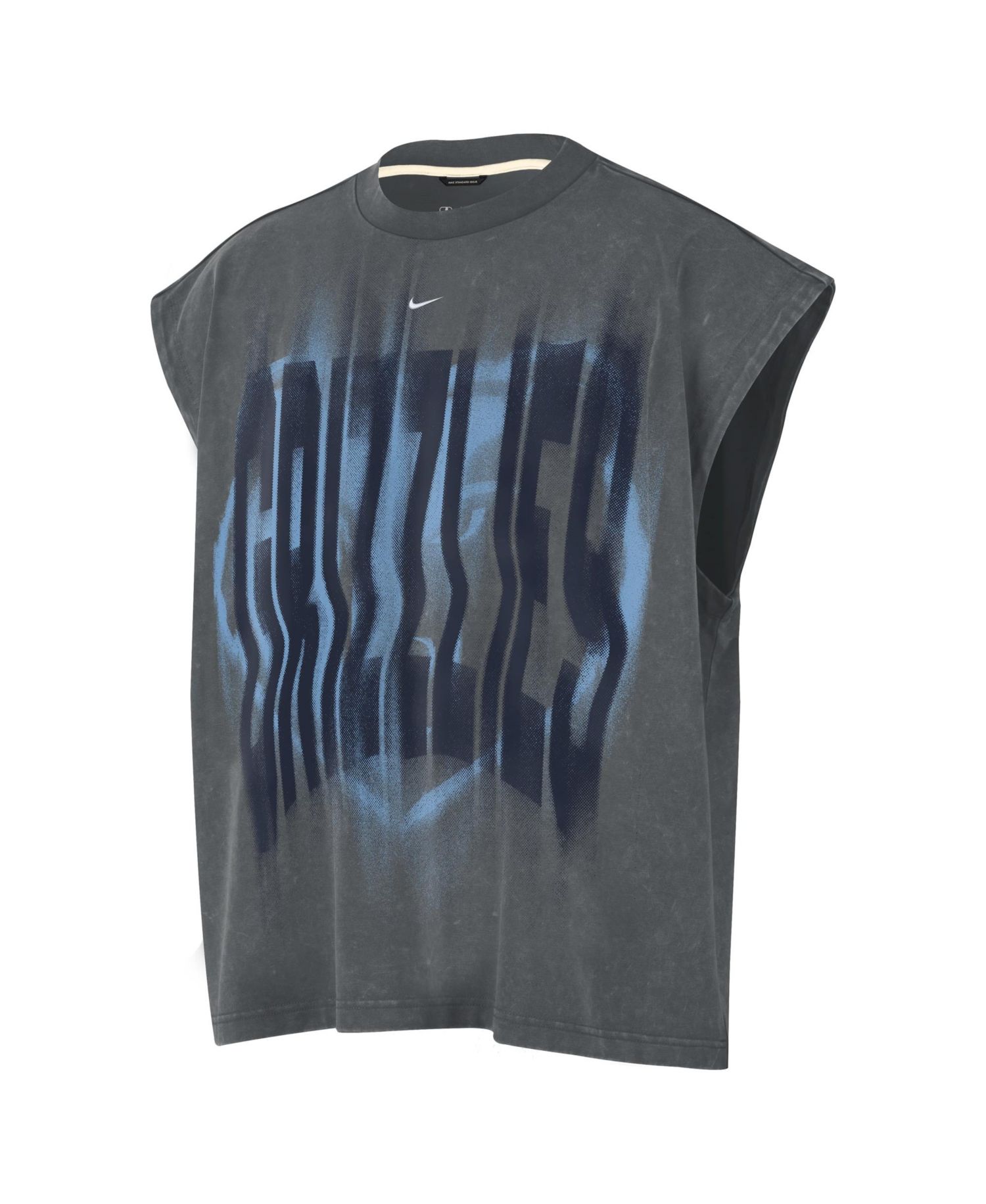 Men's Charcoal Memphis Grizzlies 2026 Standard Issue Pre-Game Sleeveless Top