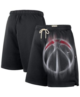 Men's Black Washington Wizards 2026 Standard Issue Practice Icon Fleece Shorts