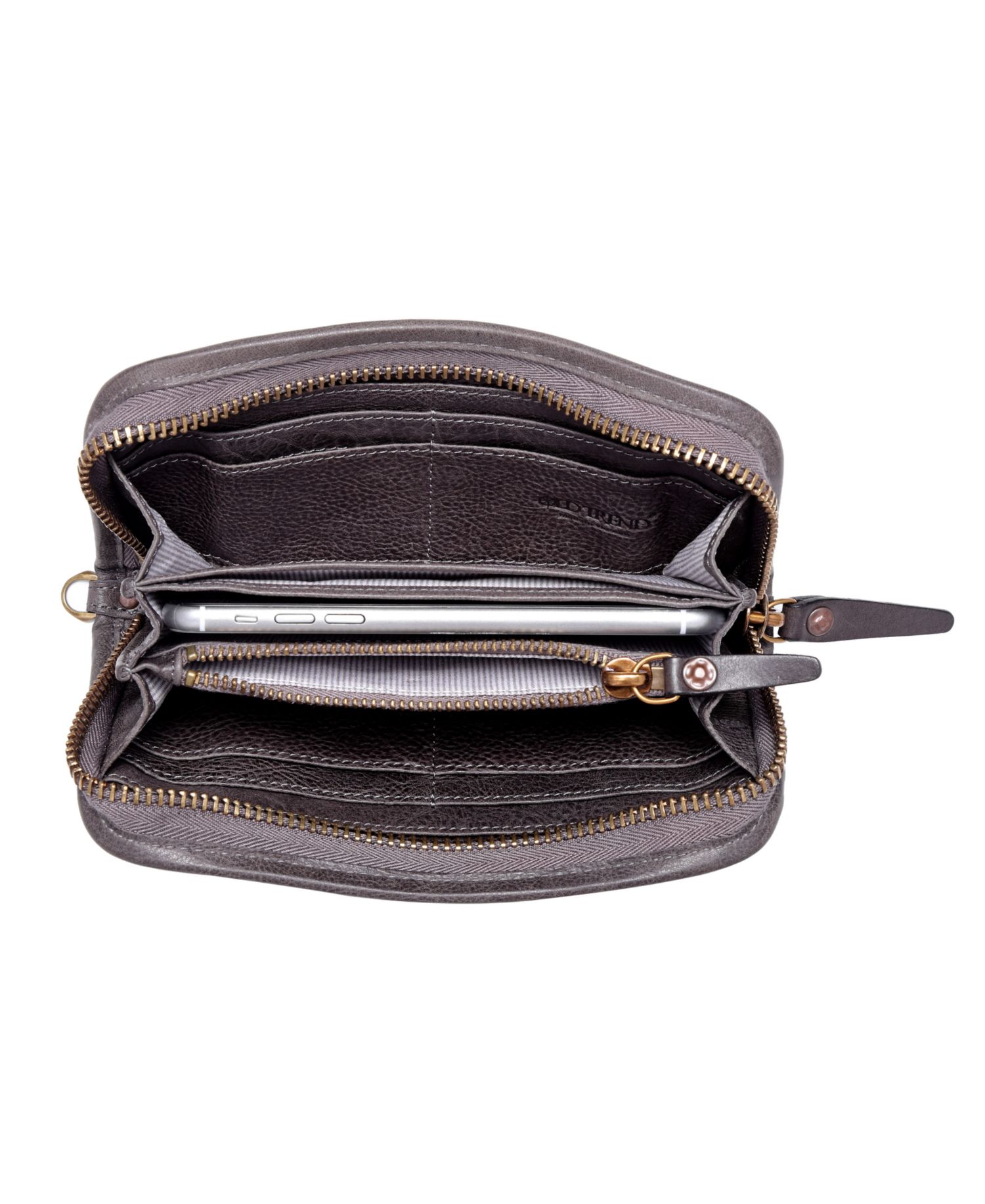 Mola Leather Clutch